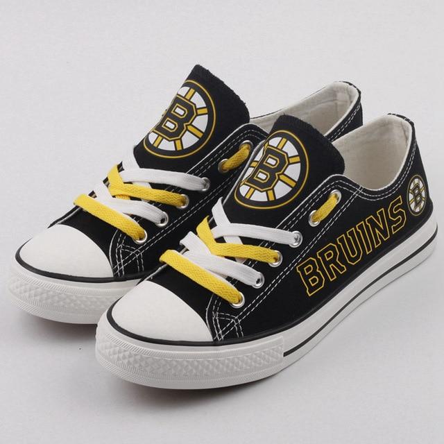 Boston Bruins Custom Name Max Soul Sneaker Shoes For Football Fan Sport  Lover Gift